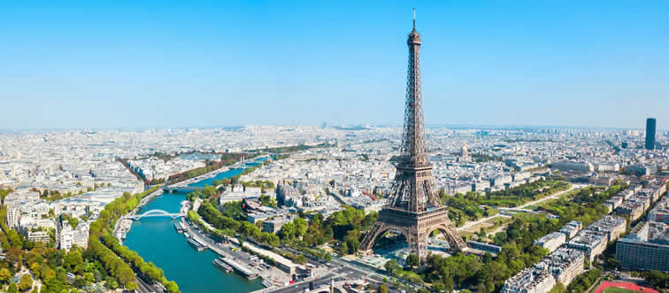 Let's start with a beautiful golden-hour view: which lovely country claims this iconic towering landmark?