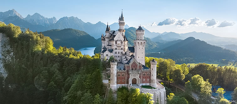 Can you name the fairy-tale spot captured in this lovely view?
