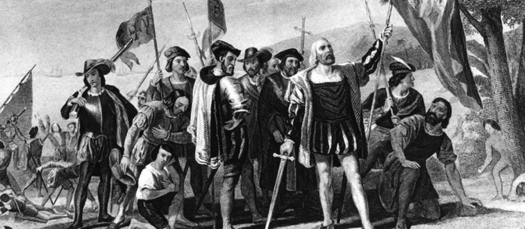 Let's start our journey way back when those first European sails caught the breeze: in what year did Christopher Columbus reach the Americas?