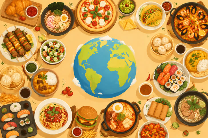 Can You Identify These Famous Foods From Around the World?